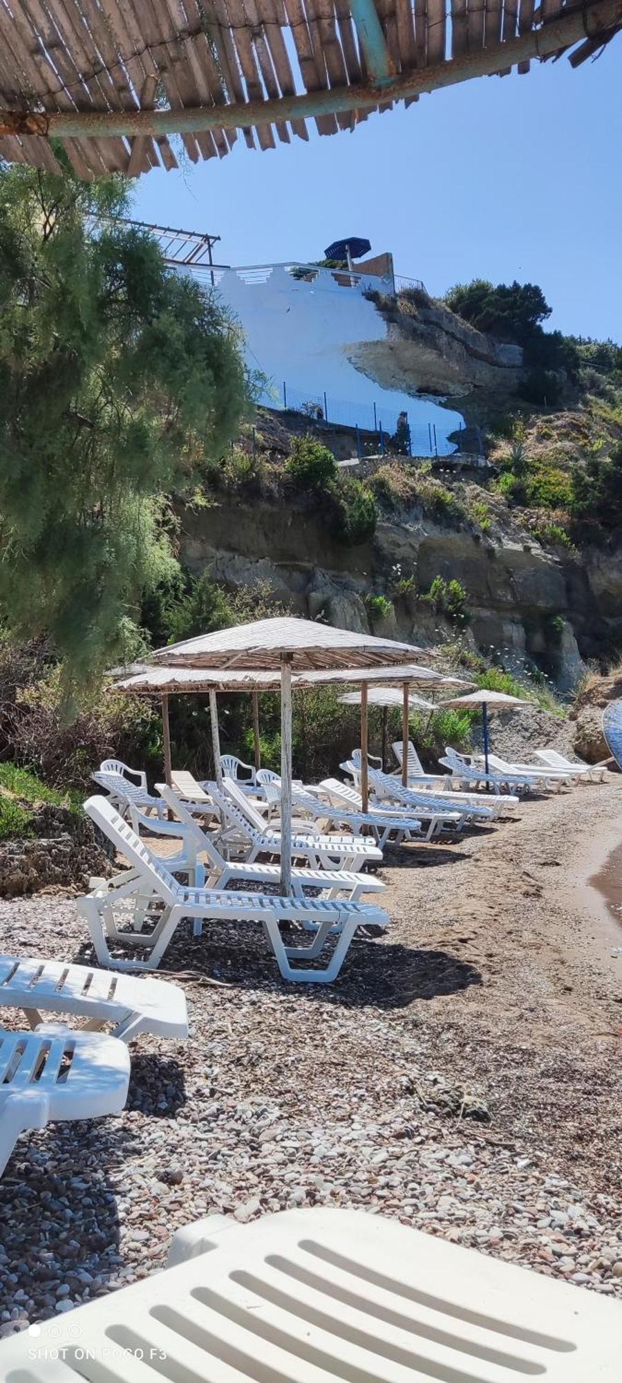 Koralli Sea View Hotel Káto Achaḯa Buitenkant foto