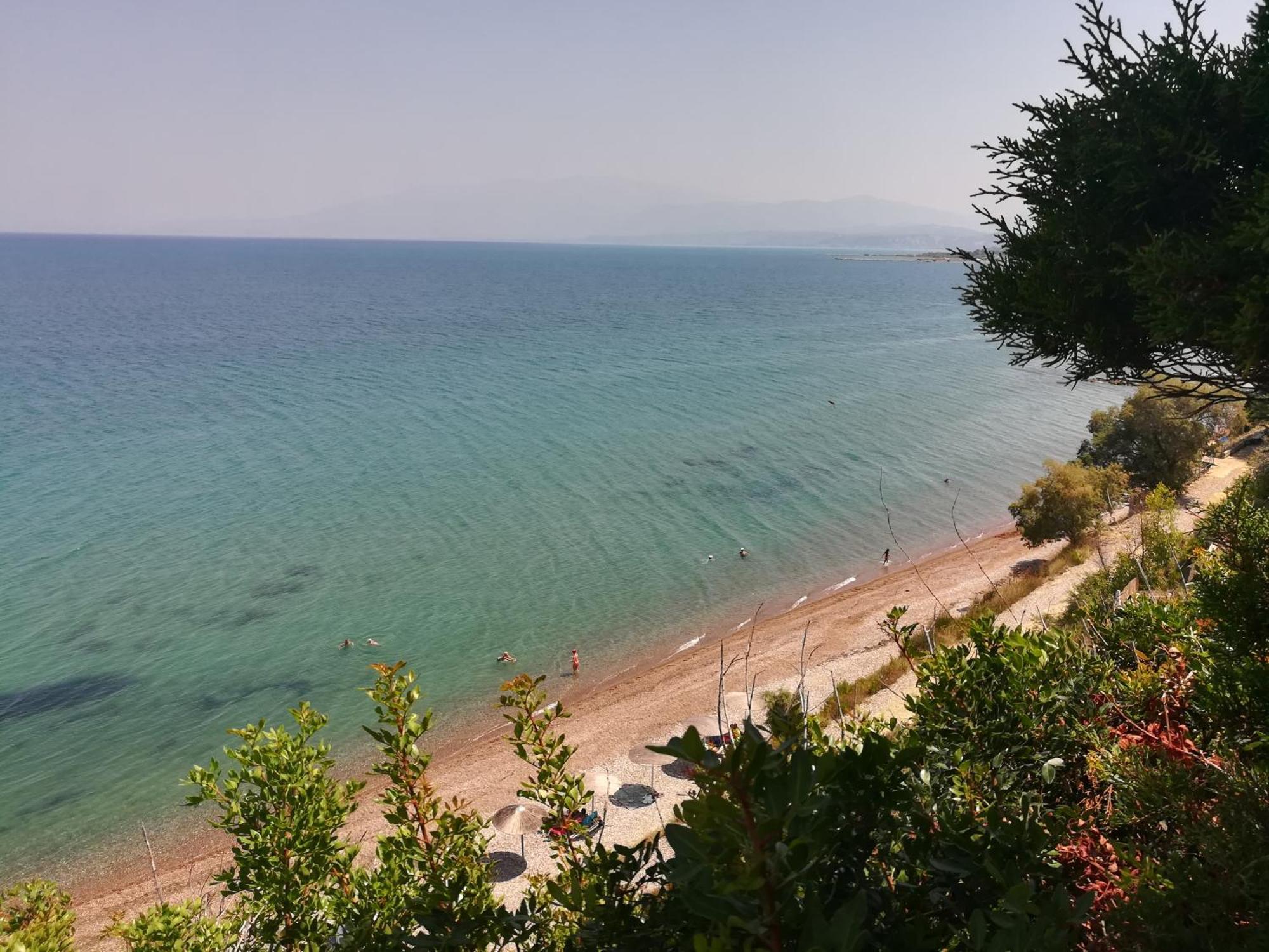 Koralli Sea View Hotel Káto Achaḯa Buitenkant foto