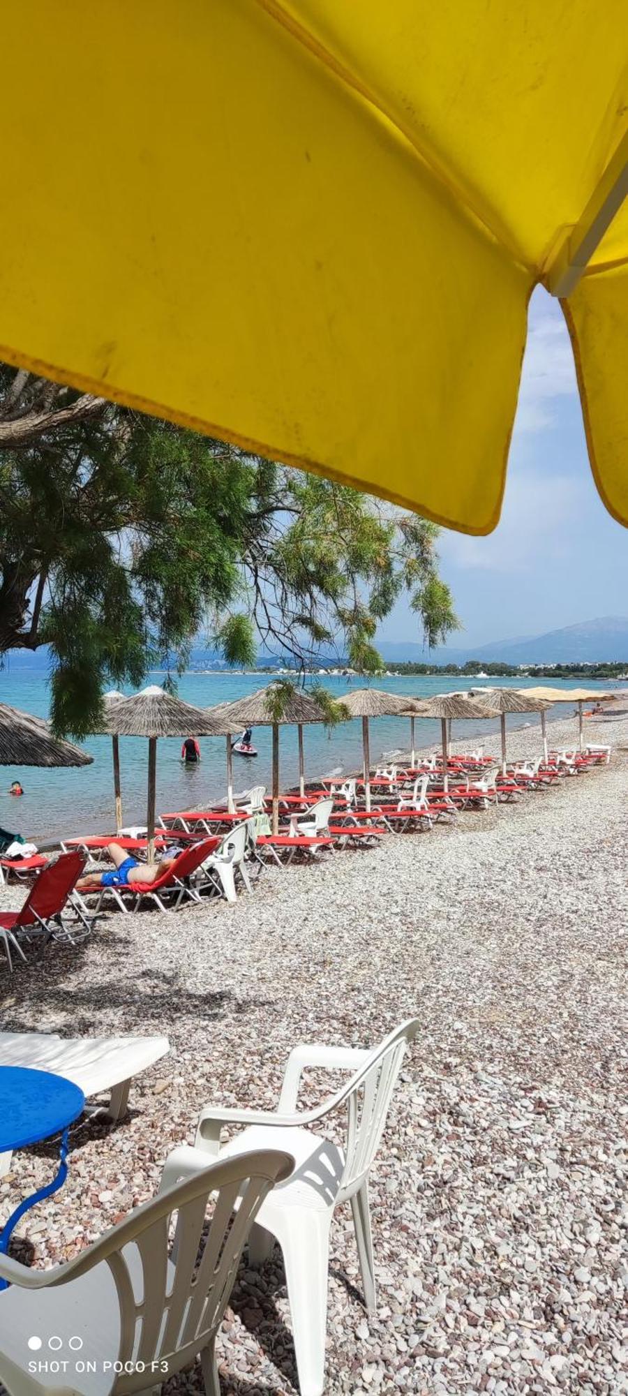 Koralli Sea View Hotel Káto Achaḯa Buitenkant foto
